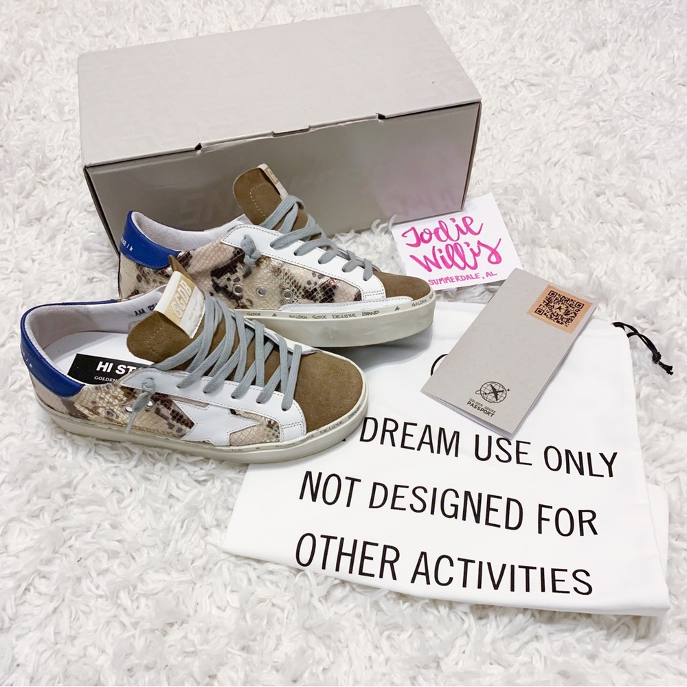 HiStar Classic Suede Python Metallic sz 37